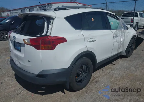 2013 Toyota Rav4 Le из США, поврежденный, VIN 2T3ZFREV4DW065997